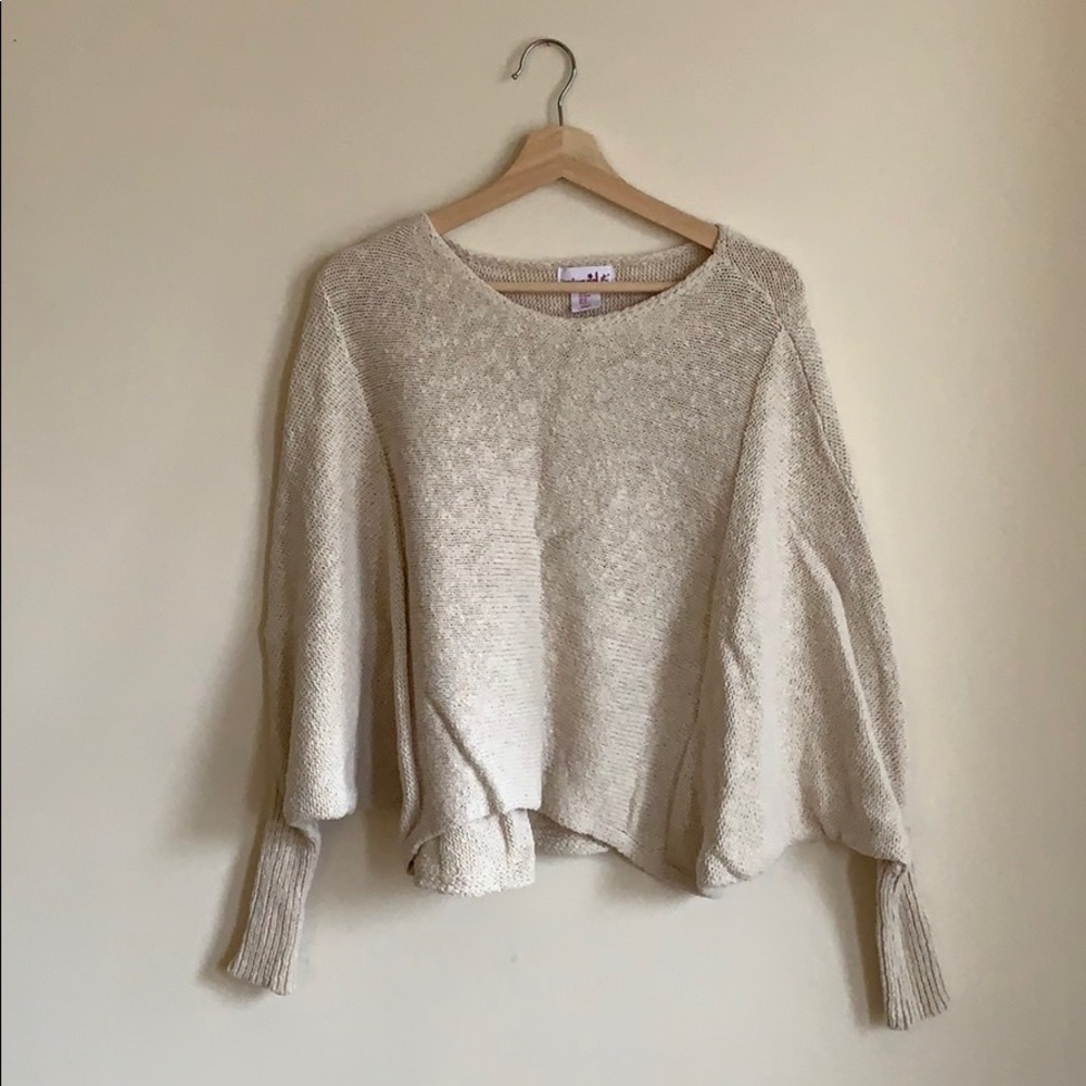 Oatmeal sweater